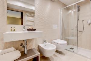 Koupelna v ubytování Hotel Tripoli
