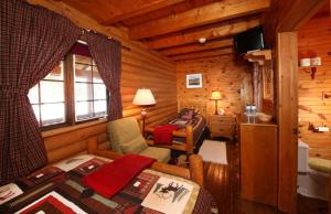 Posezení v ubytování Tuckamore Lodge