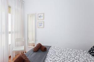 Voodi või voodid majutusasutuse Apartamento Torrox Playa Solset toas