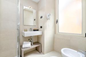 Koupelna v ubytování Hotel Tripoli