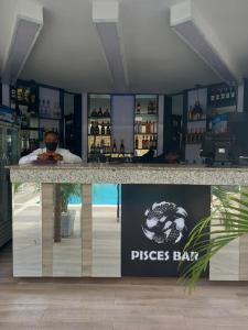 Lounge nebo bar v ubytování Prosbel Hotel