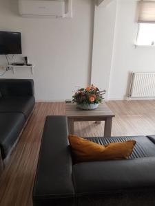 Posezení v ubytování B&B De Kaagse Boer