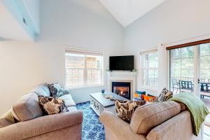 Χώρος καθιστικού στο Home Away At Rockaway