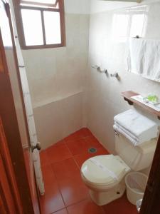 Kylpyhuone majoituspaikassa El Encuentro