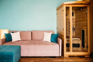 Posezení v ubytování Tagore Spa Aparthotel + 8 fotografií