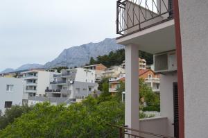 Nespecifikovaný výhled na hory nebo výhled na hory při pohledu z apartmánu
