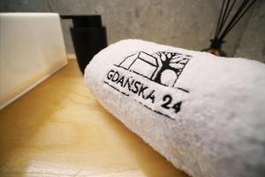 Certifikát, ocenenie alebo iný dokument vystavený v ubytovaní Gdańska 24