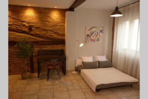 Posezení v ubytování URBAN LOFT LA GALERÍA