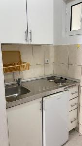 Kuchyň nebo kuchyňský kout v ubytování Villa Alba Apartments + 37 fotografií