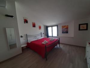 Postel nebo postele na pokoji v ubytování Cuscino e Cappuccino B&B