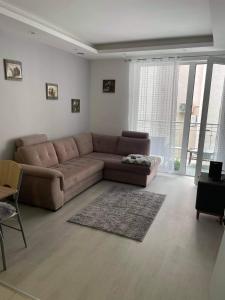 Posezení v ubytování Oasis Beach Apartman