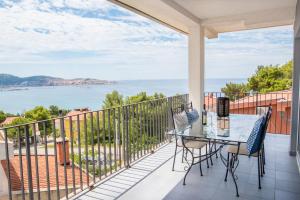 Balkon ili terasa u objektu Sea View Apartments