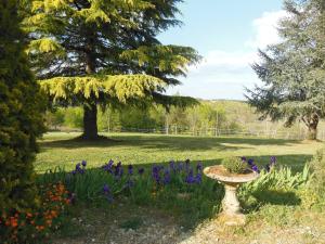 Zahrada ubytování Les Hauts de Sentelines cottage