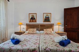 Postel nebo postele na pokoji v ubytování Finca Vista Alegre