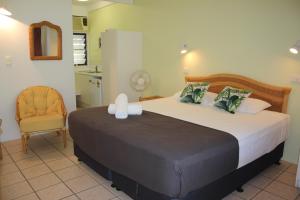 Amaroo On Mandalay, Magnetic Island客房内的一张或多张床位