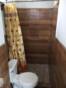 Ένα μπάνιο στο Hotel Villa del Lago