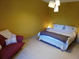 A bed or beds in a room at Casa Bellocchio