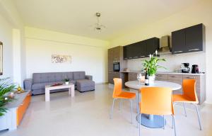 A television and/or entertainment centre at Stelia Luxury apartments