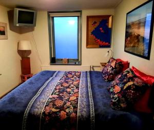מיטה או מיטות בחדר ב-Private Logies Texel Woodart