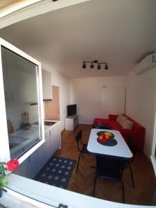 Posezení v ubytování Apartment Luce