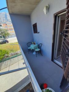 Balkón nebo terasa v ubytování Apartment Luce