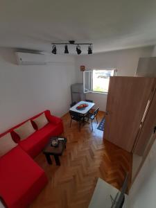 Posezení v ubytování Apartment Luce