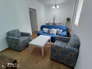 A seating area at El Barranquillo