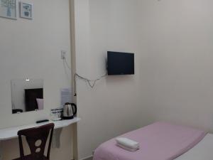TV a/nebo společenská místnost v ubytování Minh Toàn Homestay