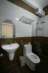 Koupelna v ubytování Minh Toàn Homestay
