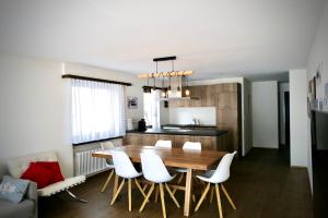 Kuchyň nebo kuchyňský kout v ubytování Residence A