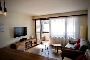 TV a/nebo společenská místnost v ubytování Residence A