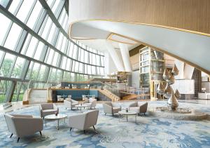 Ruang duduk di Langham Place Changsha