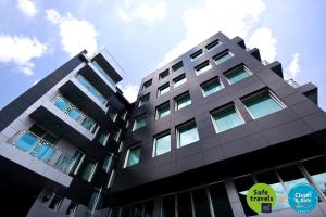 Bygningen som hotellet ligger i