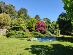 Jardín al aire libre en Casa del Cura de Oliveira
