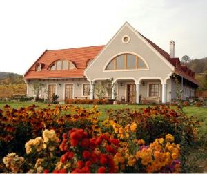 Zahrada ubytování Koczor Winery & Guesthouse
