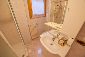 Koupelna v ubytování Chalet Bucaneve