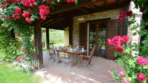A garden outside CASETTA SELVELLA 4&1, Emma Villas