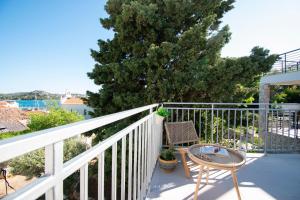 Balkón nebo terasa v ubytování Apartments Tresan