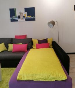Postel nebo postele na pokoji v ubytování Ferienwohnung Einbeck FeWo B Nolte