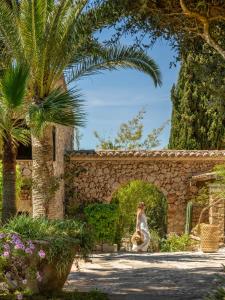 Vonkajšia záhrada v ubytovaní Agroturismo Son Fogueró - Adults Only