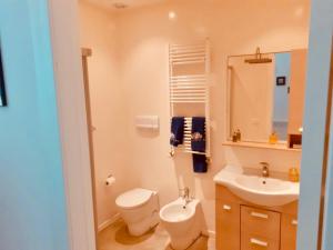 Koupelna v ubytování Casa Miami