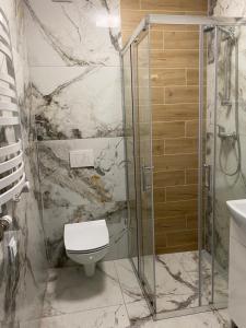 Kúpeľňa v ubytovaní Karolowy pokoje&apartamenty