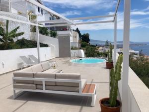 Balkón nebo terasa v ubytování Casa Mediterráneo Tropical. El mar a tus pies