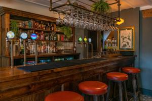 The lounge or bar area at The Langford Inn