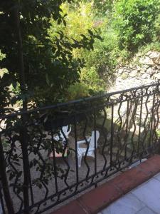 Balkón nebo terasa v ubytování les galets de l agly, 6 ch, 12 couchages Semaine ou WE famille amis copains