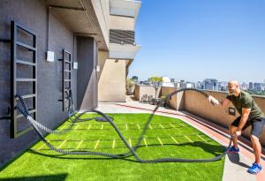 Uma varanda ou terraço em INNSiDE by Meliá São Paulo ITAIM