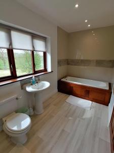 Bathroom sa Tyddyn Crwn Country-House Apartments