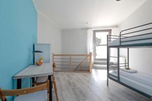 Posteľ alebo postele v izbe v ubytovaní TriApart Amber Jantar V