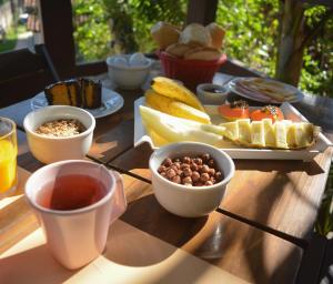 Comida in lodge ou em algum lugar perto