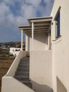 A balcony or terrace at Nesaea Studio